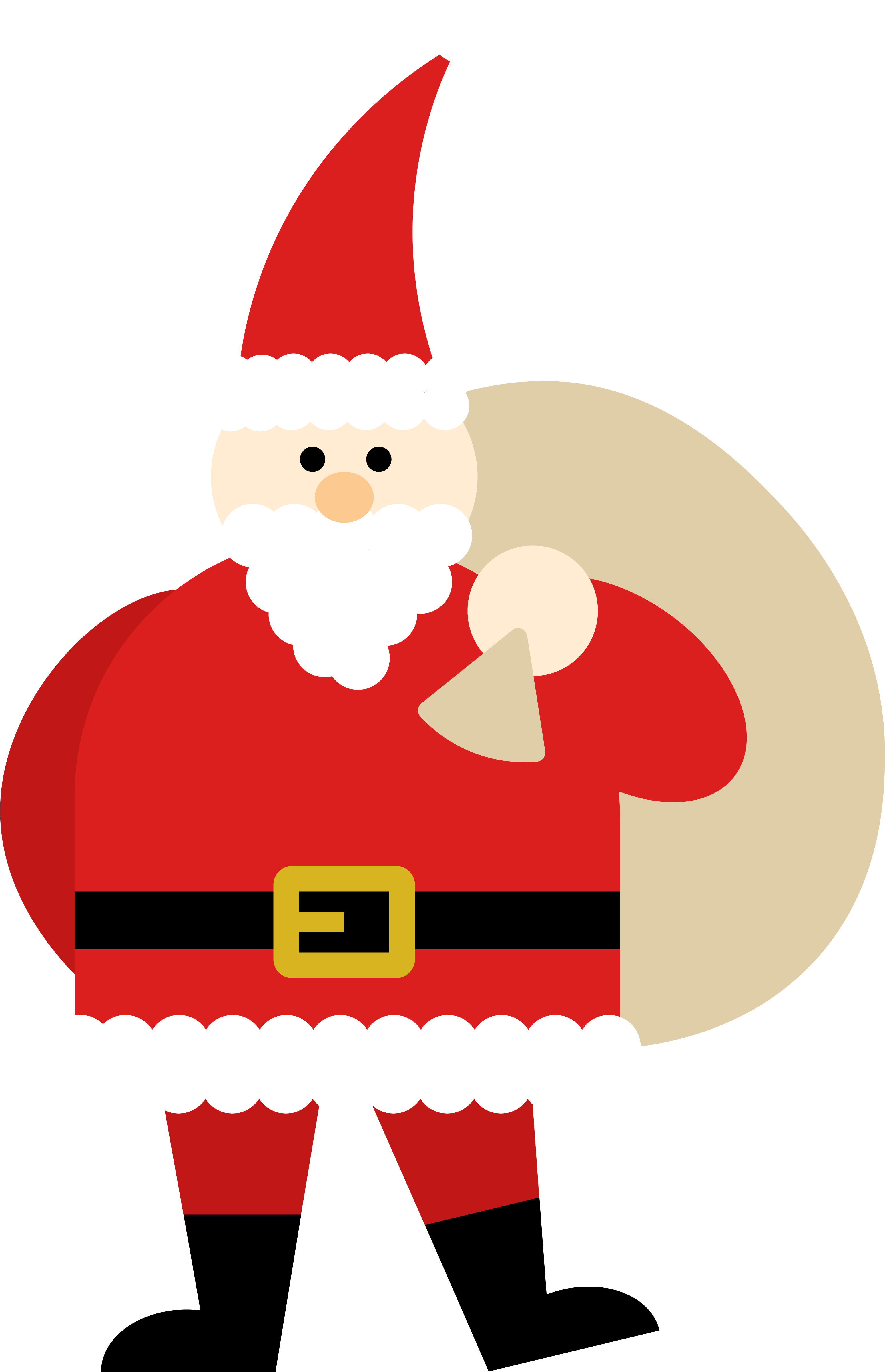 サンタのイラスト